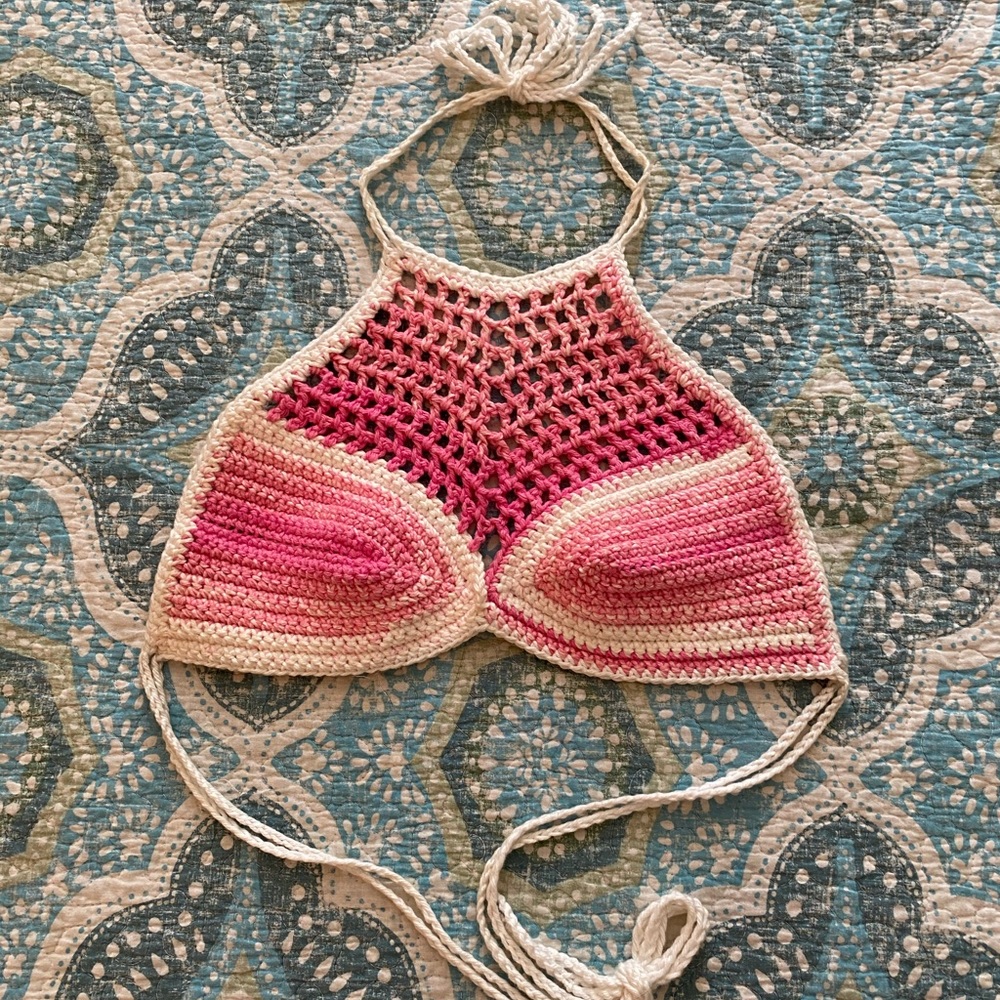 Handmade Crochet Festival Top
